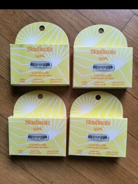 Skintimate Spark Cartridge Refills 4 Boxes 4 Per Box